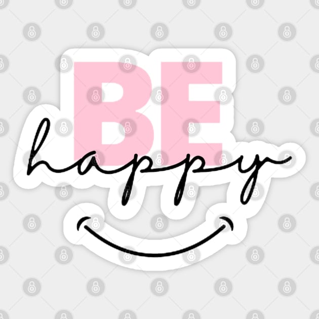 Be Happy Sticker by GoodyL